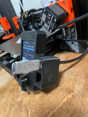 Mini+ LCD Case with USB and Power Switch plus Hole Cover