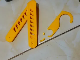 Foldable Hanger - print all at once