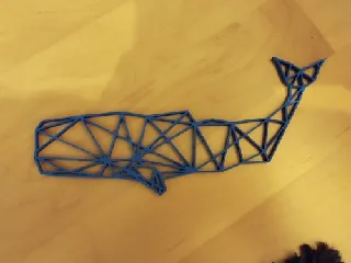 Geometric Sperm Whale