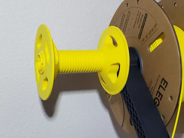 Make of Elegoo rotating spool holder NO METAL PARTS Needed Neptune 3 ...