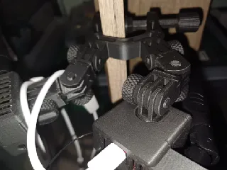 Clamp With Articulated Arm Connector