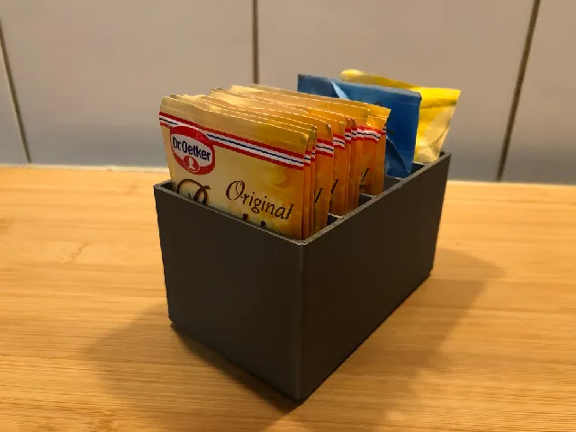 Kitchen Packet Organizer by w00h | Download free STL model | Printables.com