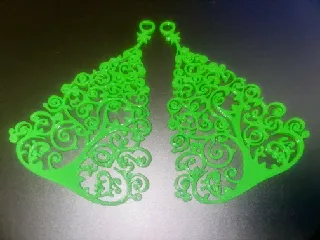 Christmas Tree Earrings
