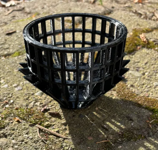 Rain Gutter Sieve / Regenrinnensieb by Stefan R | Download free STL ...