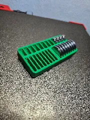 Gridfinity battery holder CR2032 and LR44  / AG13