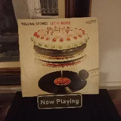 Now Playing Vinyl Record Stand (plus CD and Cassette)