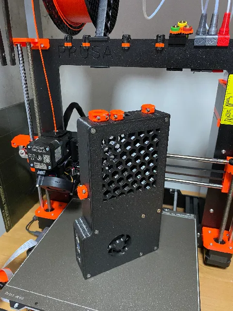 Make of Prusa MK3/S Einsy Raspberry PI 4B/3B Enclosure with support ...