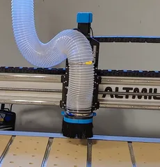 80mm Spindle Dust Shoe with 4" Dust Collection