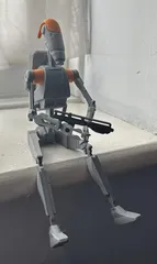 Star Wars B1 Battle Droid 2.0 Kit Card