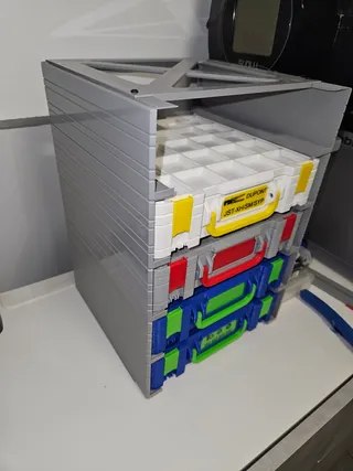 Gridfinity Stacking Modular Multi-Box Storage System [Parametric] by ...