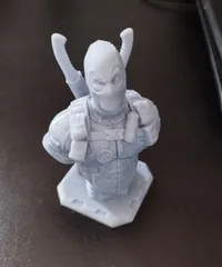 Deadpool Bust (Remastered Supportless Edition) (STL)