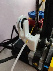 Ender 3 v2 filament guide screwless