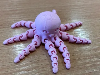 Cute Flexi Octopus - Short Nose (No Supports)