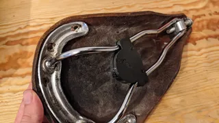 AirTag bike saddle mount