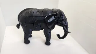Elephant 3D Puzzle  (45 pieces)