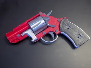 Snub nose barrel for DeSteiner Revolver II