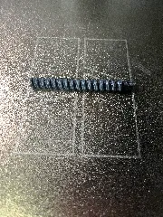 One-piece screw for better printability