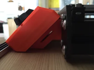 Prusa i3 MK3S LCD supports (short)