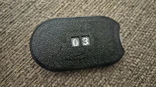 Single Thumbwheel Counter (00 to 99) using a Geneva Drive.