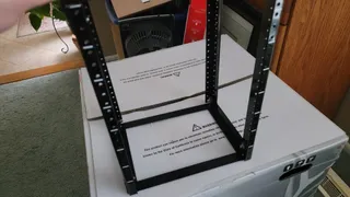 10" AH Rail Based Server/Network Rack