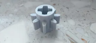 Lego Compatible (3647.dat) Technic Gear  8 Tooth