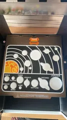 Educational kids' solar system puzzle