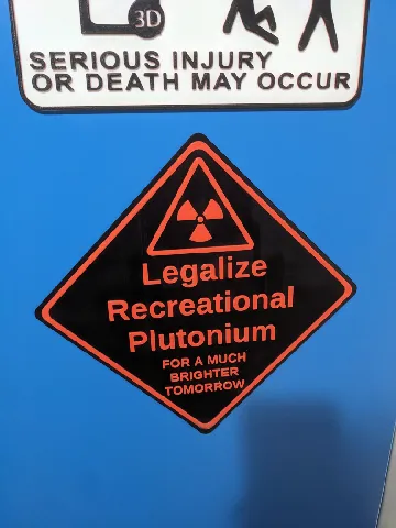 Recreational Plutonium Sign by Capsky | Download free STL model ...