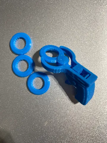 Micro disc gun (Easy, quick, print-in-place) by KT3Dprint | Download ...