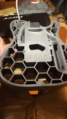 Honeycomb Stratocaster Body (repositioned pieces)