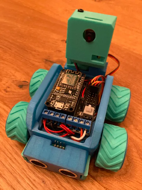 Make of Node Robot Platform - SMARS inspired using ESP8266 by ...