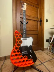 The Prusacaster - a 3D printable guitar