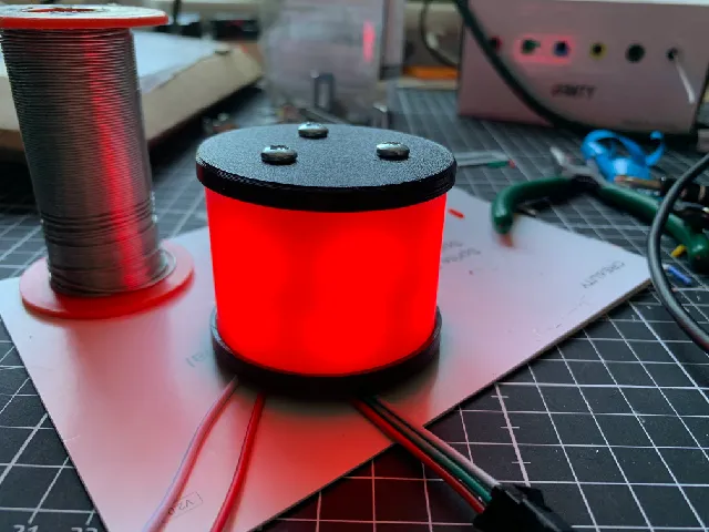 Make of LED Printer Status Beacon Light by PJCrowther | Download free ...