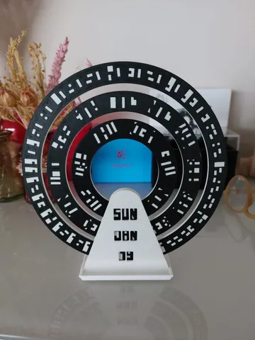 Cryptic Calendar by Trulli3D | Download free STL model | Printables.com