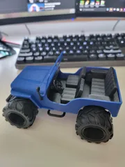 WILLYS JEEP - Fully printable
