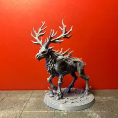 Enchanted Stag and Cursed Stag - Brass Lantern Minis