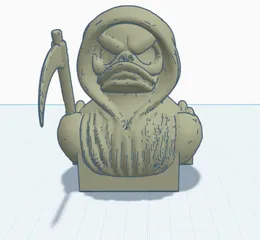 Halloween Grim Reaper Duck