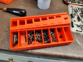 Amazing Gridfinity M3 Bolt Sorter