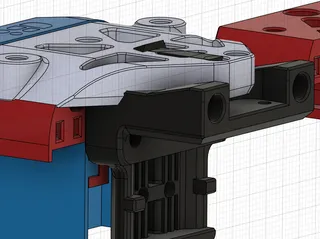 Rapido Burner mount for EIBOS Artemis
