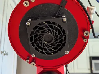 High-efficiency Noctua 80mm fan grill