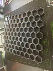 Honeycomb storage wall