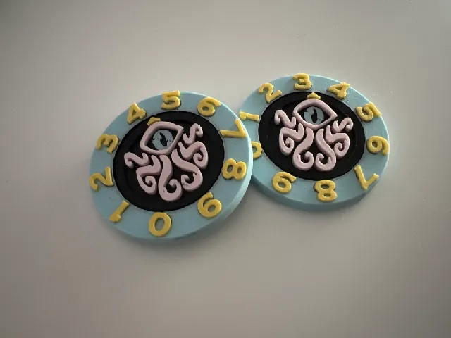 Make of Mindbug Life Counter by Max | Download free STL model ...