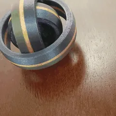Rotating Rings Toy
