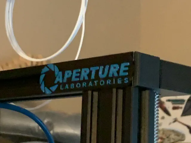 Make of Portal Aperture Laboratories Logo - Wall Deco by CrazyBird199 ...