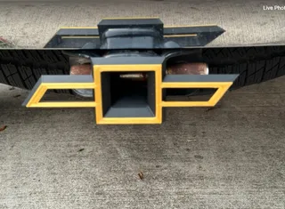 Chevy Bowtie Hitch Cover