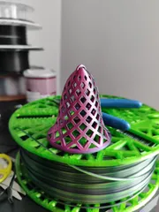 Open Lattice Christmas Bell