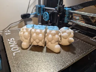 Sheep Cute Flexi - Articulated by PinkyWings | Download free STL model ...
