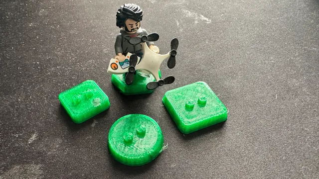 Minifigure Base (Stands) by sonnyc | Download free STL model ...