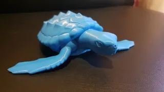 Loggerhead Sea Turtle (poseable) by 4MULE8
