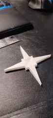 Adhesion test - star ornament