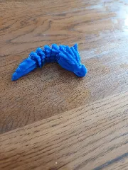 bone dragon keychain